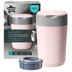 Contenedor De Pañales Twist & Click Rosa Tomme Tippee