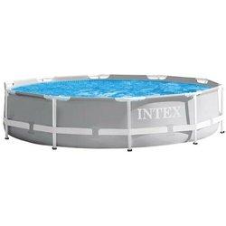 Piscina tubular de pvc redonda ø 305 x 76 cm intex