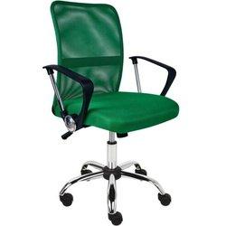 Silla Oficina Malla Verde 55X55X104 BELIANI