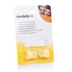 Medela Pack de Válvulas 2uds + membranas 6uds