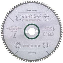 METABO Hoja de sierra "multi cut - professional", 210x30, ZD64 DP/DT, 5°neg. (628082000)