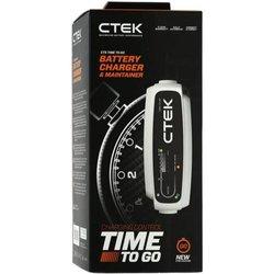 CTEK CT5 Time to Go, Cargador de batería con indicador de cuenta atrás 12V 5A enchufe europeo