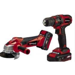 Set Einhell Taladro destornillador tc-cd 18/35 y amoladora tc-ag 18/115