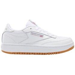 Zapatillas reebok club c double niña blanco