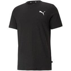 Camiseta puma ess small logo hombre negro