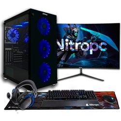 NitroPC Pack Nitro Intel i9-12900KF/32GB/2TB SSD/RTX 4060Ti + Monitor 27" QHD 165Hz Curvo