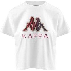 Camiseta kappa edalyn ckd blanco mujer