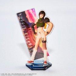 Final fantasy vii remake integrade figura acrilico yuffie kisaragi 8 cm