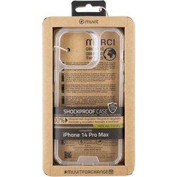 Funda muvit shockproof 2m para apple iphone 14 pro max transparente