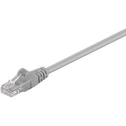 Microconnect Cat5e UTP 3m cable de red Gris