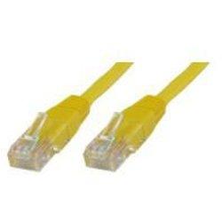 Cable de Red MICROCONNECT (RJ45 - 5 m - Amarillo)