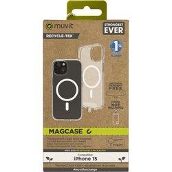 Carcasa para iPhone 15 MUVIT FOR CHANG Transparente