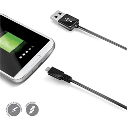 Celly CABLE USB A MICRO USB NEGRO 1 METRO