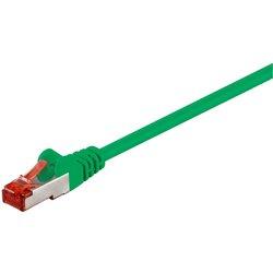 Microconnect SSTP CAT6 2M cable de red Verde