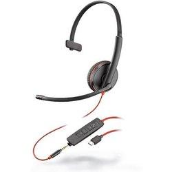 Auriculares Gaming Poly Blackwire C3215 USB-C de Alta Calidad de Sonido