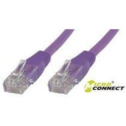 Microconnect UTP505P cable de red Púrpura 5 m