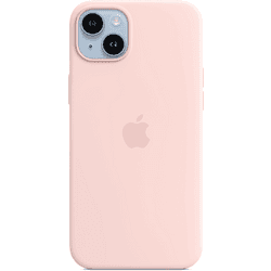 Iphone 14 plus si case chalk pink