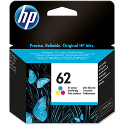 Cartucho HP 62 Tricolor