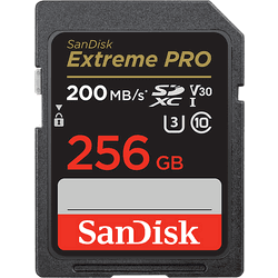 Tarjeta SanDisk Extreme PRO SD 256Gb 200MB/s