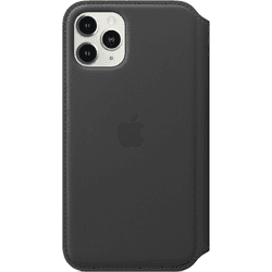 iphone 11 pro leather black