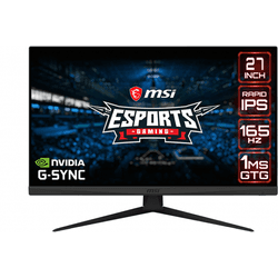 msi monitor optix g273qf. 27  (69cm). plano. rapid ips. 2560x1440 (wqhd). 165hz. negro