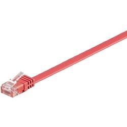 Cable de Red MICROCONNECT (RJ45 - 1 m - Rojo)