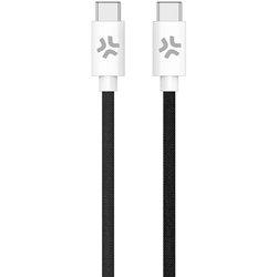 Cable Usbcusbccottbk Usb-C CELLY Negro