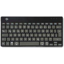 R-Go Tools Compact Break RGOCODEWLBL teclado Bluetooth QWERTZ Alemán Negro