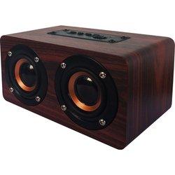 Oqan QBT-100 BT Altavoz Bluetooth 10W Madera