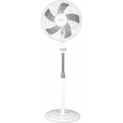 Sogo Ventilador de Pie 50W Blanco/Plata