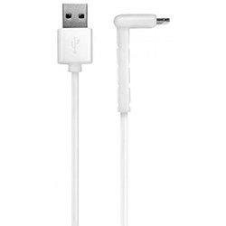 Cable Lightning Acodado 1m Blanco