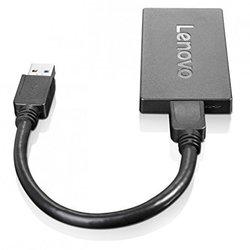 Lenovo Adaptador USB 3.0 a DisplayPort Negro