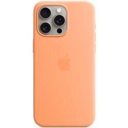 iphone 15 pro max si case orange