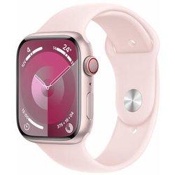 APPLE Watch Series 9 GPS+Cellular 45 mm Rosa con Correa Deportiva Rosa-claro (Talla: S/M)