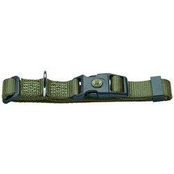 Collar HUNTER London verde para perros - Vario Basic T/M: 30 - 46 cm perímetro de cuello, ancho: 15 mm