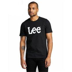 Camiseta lee wobbly logo black