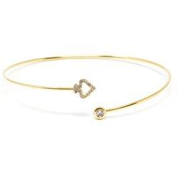 Shabama Rígida Mews pulsera #oro brillo