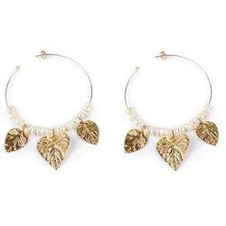 Coron 4cm pendientes #oro brillo 1 u