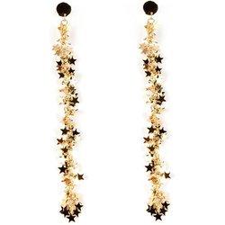 Starry xl pendientes #oro brillo 1 u