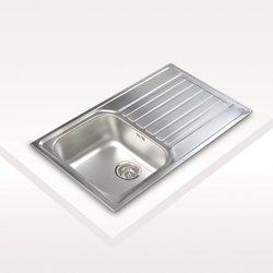 Fregadero CATA CDP-1 ED Inox 1C 1E Derecha