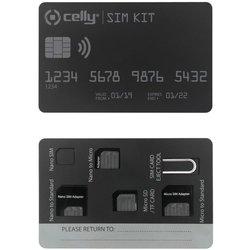 Celly Sim Kit Adapter Negro