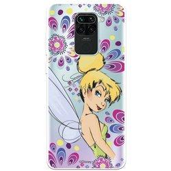 Funda Oficial de Disney Campanilla Flores Peter Pan para Xiaomi Redmi Note 9