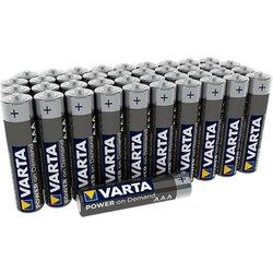 Varta Power On Demand Pack de 40 Pilas Alcalinas AAA LR03