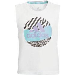 Camiseta sin mangas adidas aeroready girl power girl white