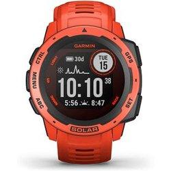 Garmin Instinct Solar Smartwatch Rojo