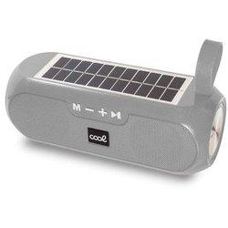 Altavoz Música Universal Bluetooth Cool Glasgow Gris (10w) Con Panel Solar