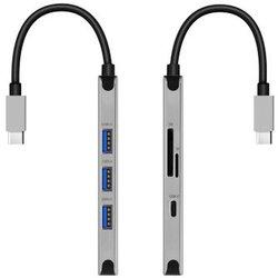 HUB SWISSTEN USB-C 6 EM 1