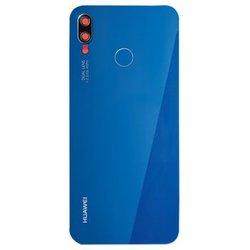 Cristal Trasero De La Cámara Huawei P20 Lite Sensor Huellas Dactilares Azul