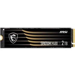 Msi M480 M.2 2000 Gb PCI Express 4.0 3D Nand Nvme