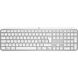 Teclado LOGITECH Aluminio,Blanco